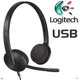 Logitech H540 High Performance Usb Headset For Windows & Mac , Skype Certified - CompuMe